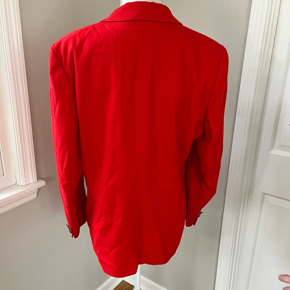 Pendleton Vintage Red Wool Blazer - Picture 6 of 8